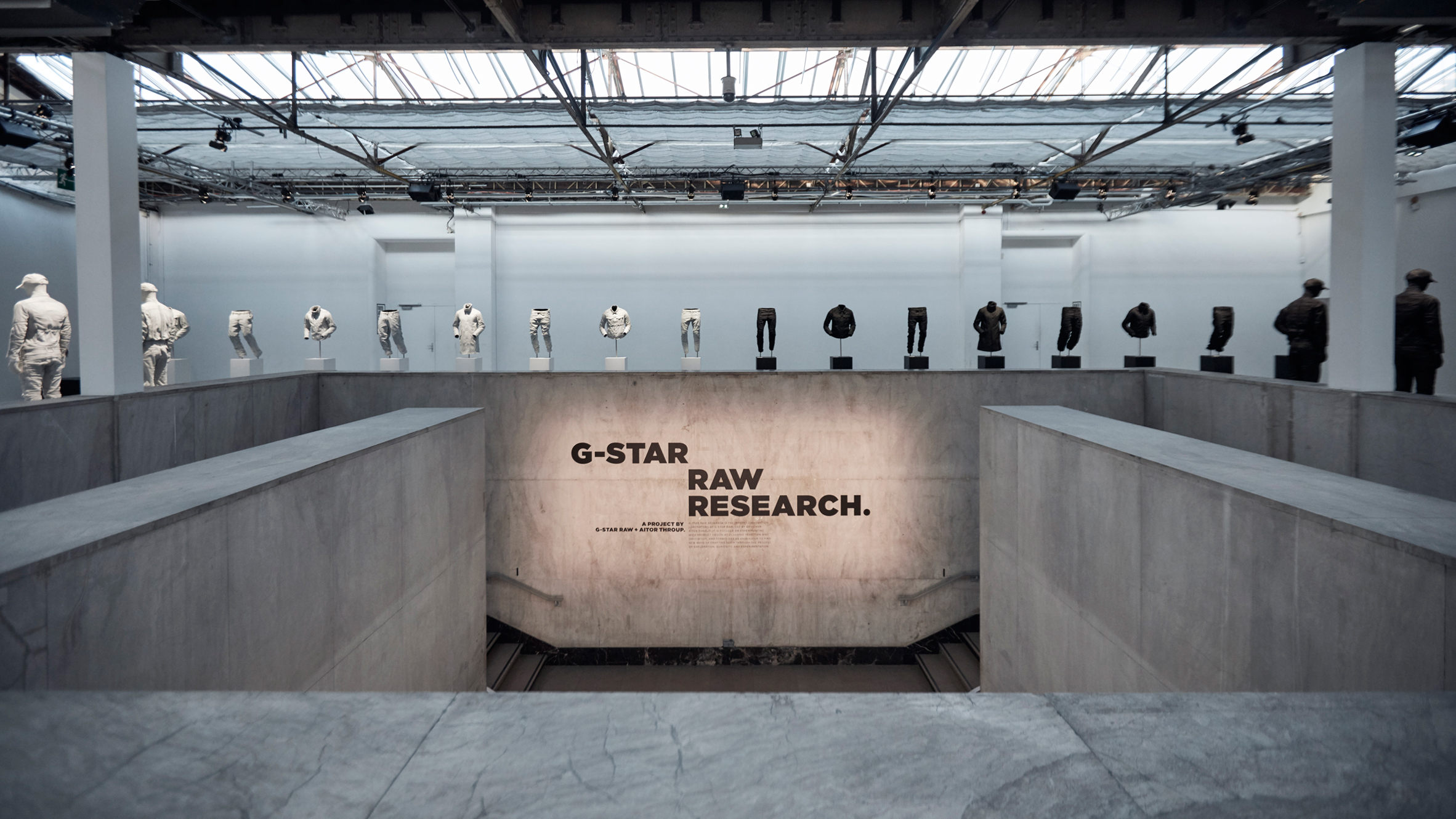 Aitor Throup presents first collection as G-Star RAW creative director