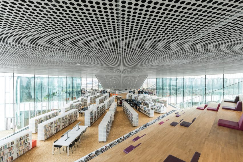 Bibliothèque Alexis de Tocqueville by OMA and Barcode