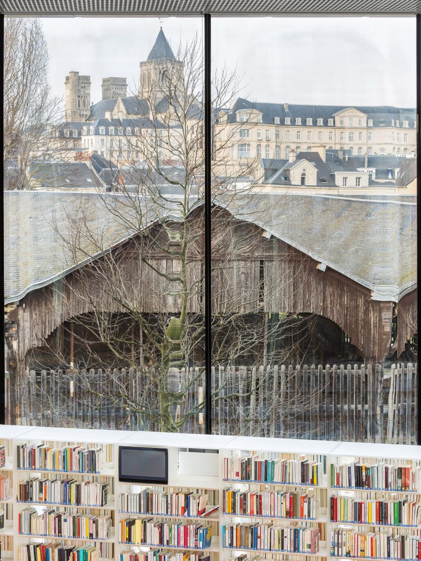 Bibliothèque Alexis de Tocqueville by OMA and Barcode