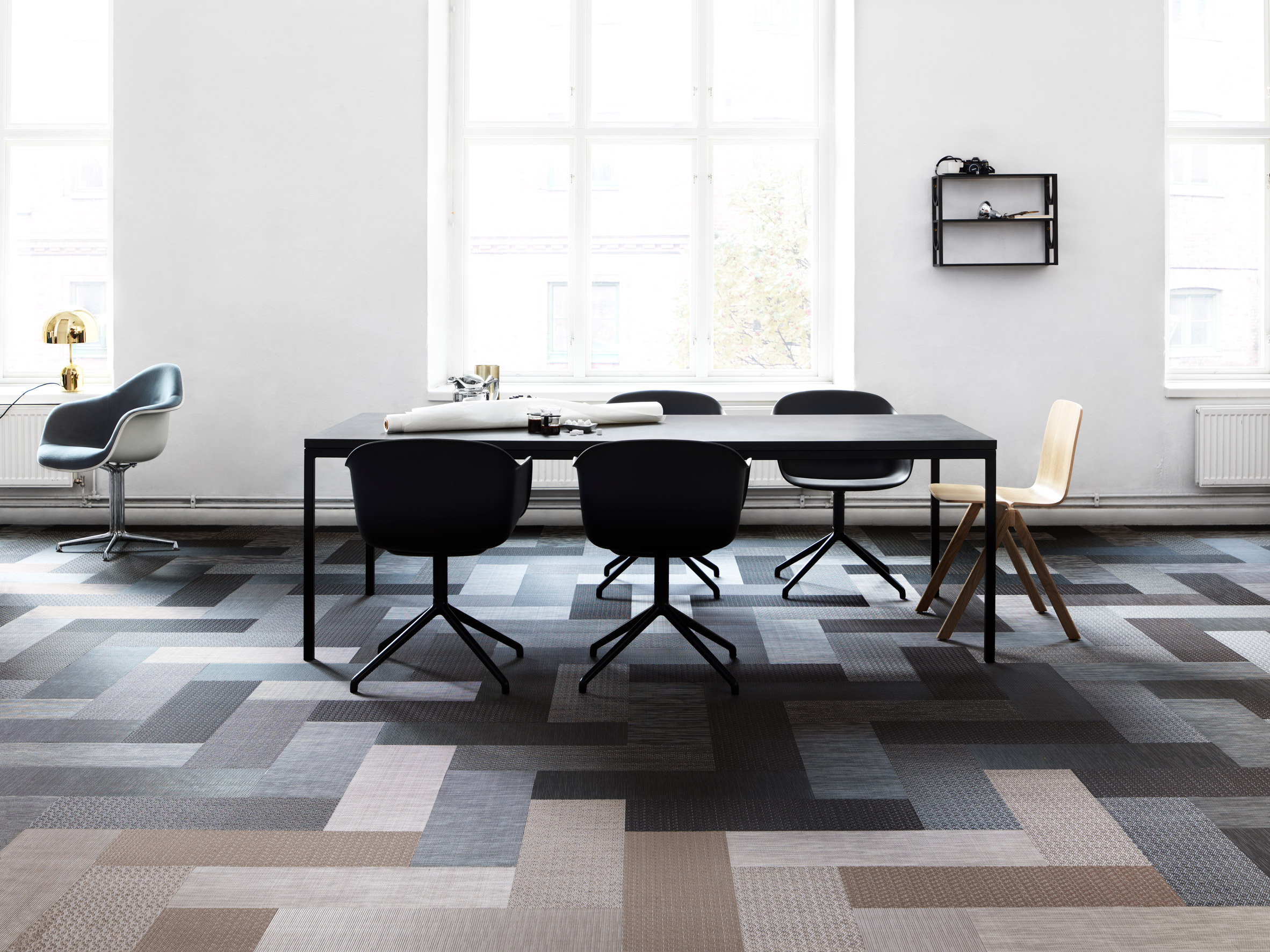 Silence range of woven vinyl flooring by Bolon