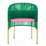 Sebastian Herkner uses traditional Colombian weaving technique for Caribe furniture