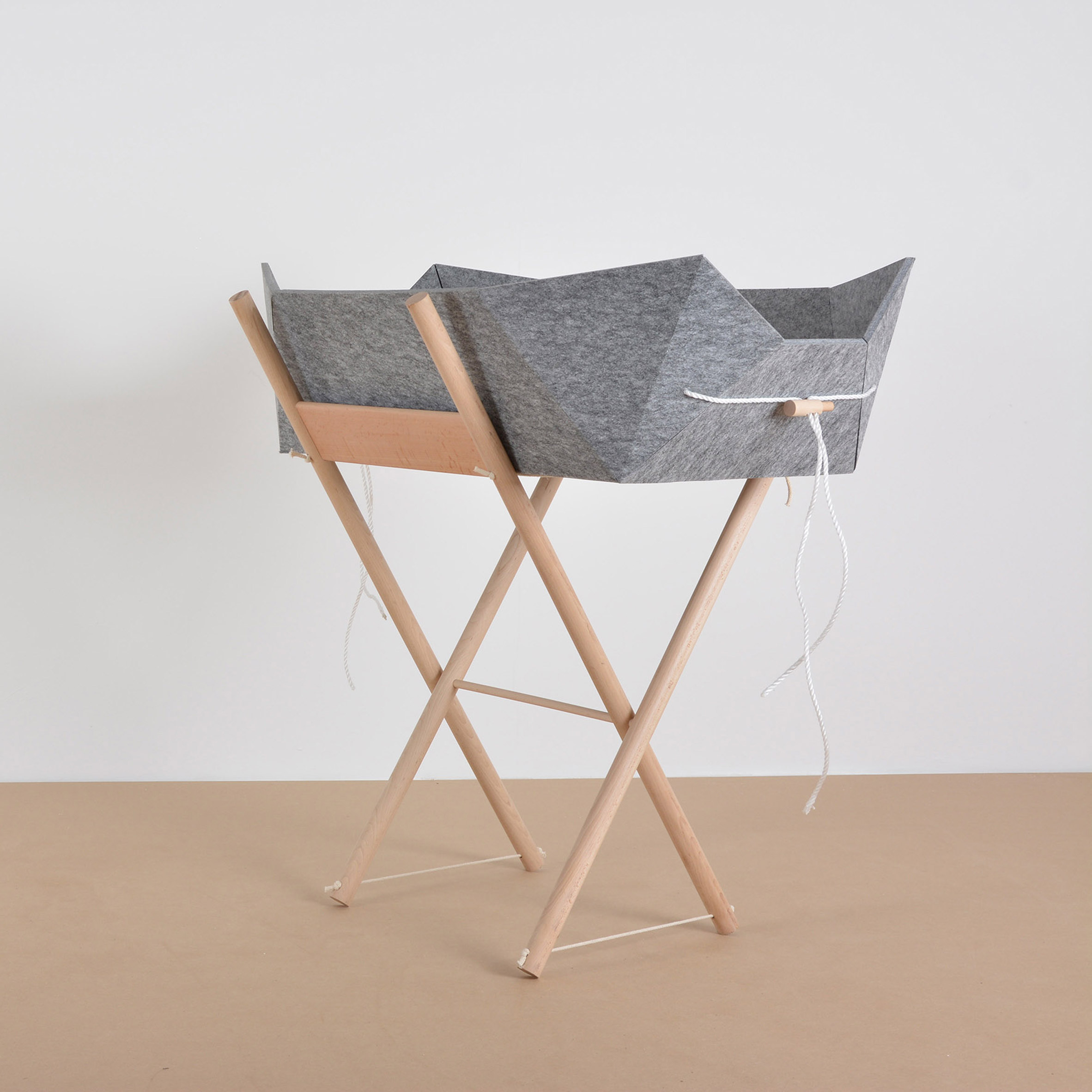 German students design flexible furniture collection using felt composite