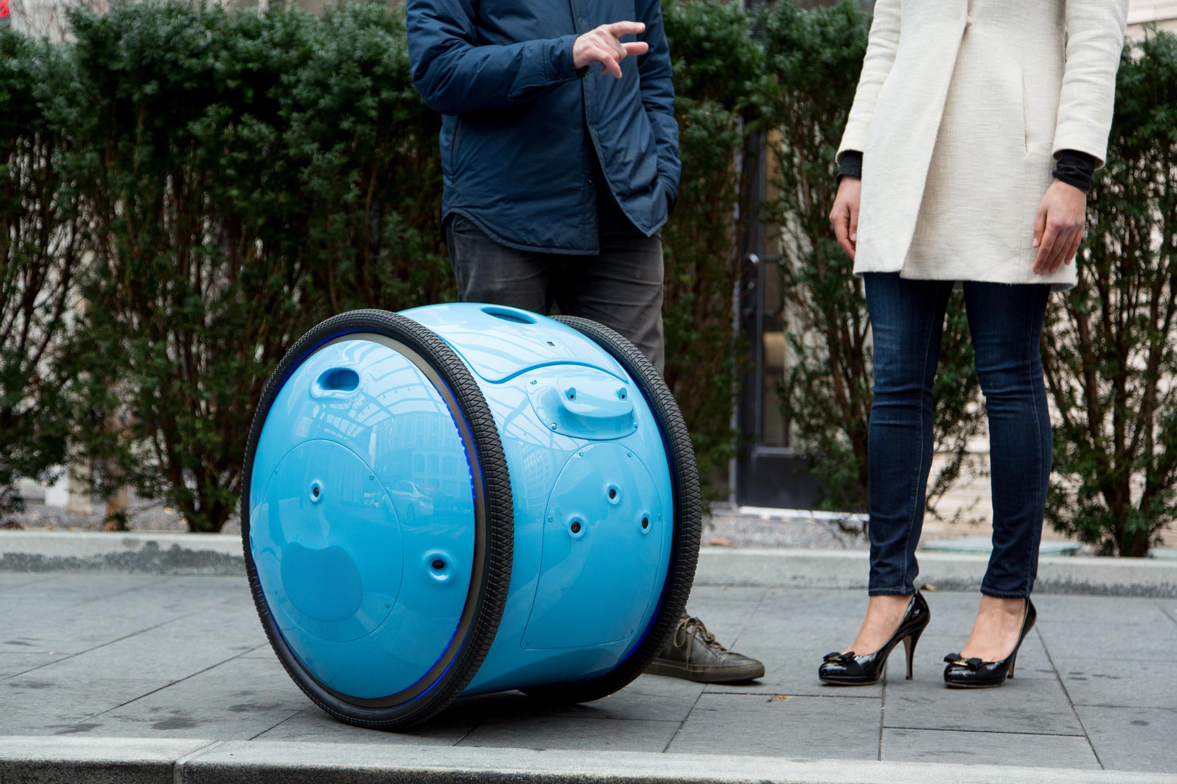 Piaggio introduces Gita personal cargo droid that follows you around