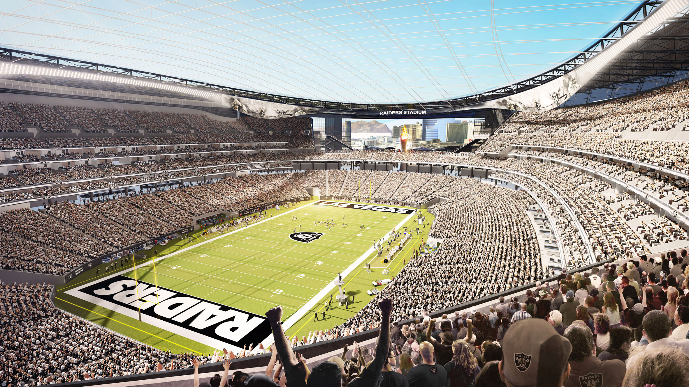 Las Vegas Hopes To Entice Oakland Raiders With 1 9 Billion Stadium