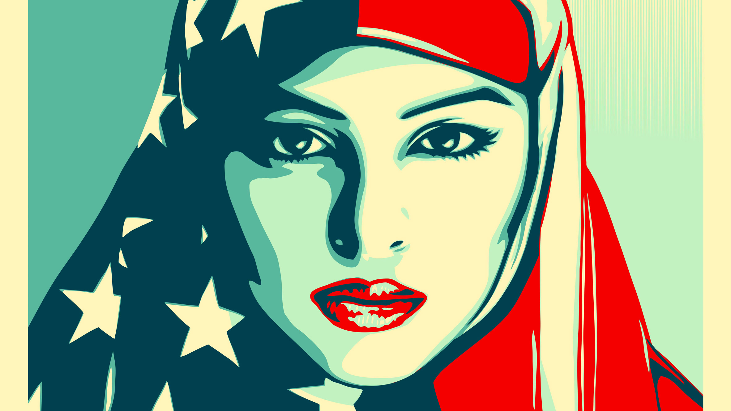 Shepard Fairey inauguration posters