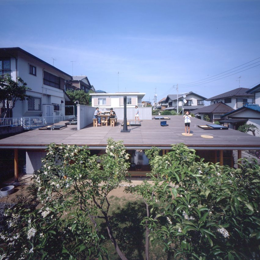 Roof House by Tezuka Architects