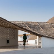 Toshiko Mori uses compressed earth and bamboo for cultural hub in remote Senegalese village