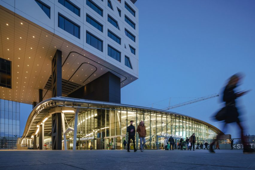 Utrecht Central Station by Benthem Crouwel Architects