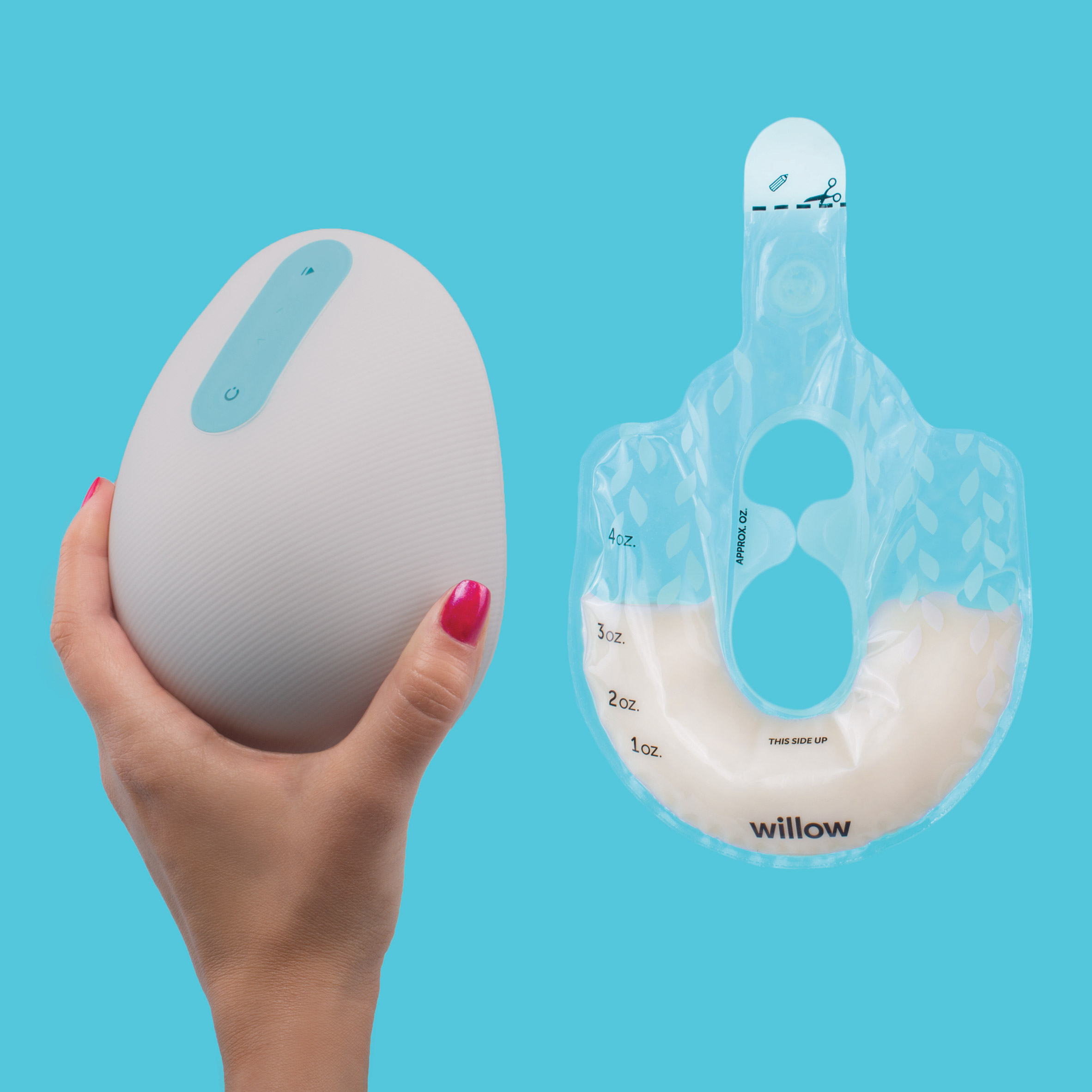 Breast milking wearable device Willow managed by application, milking  without being noticed by anyone - GIGAZINE