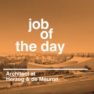 Job of the day: architect at Herzog & de Meuron