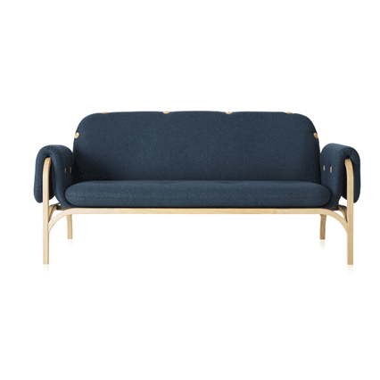 Stockholm: Button sofa by Front
