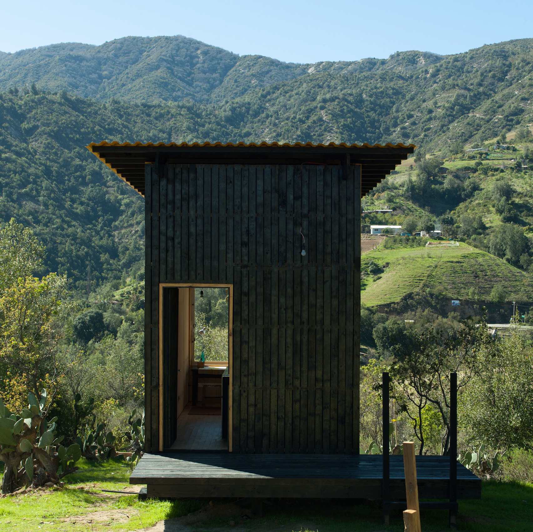 Charred Cabin, Chile, by DRAA