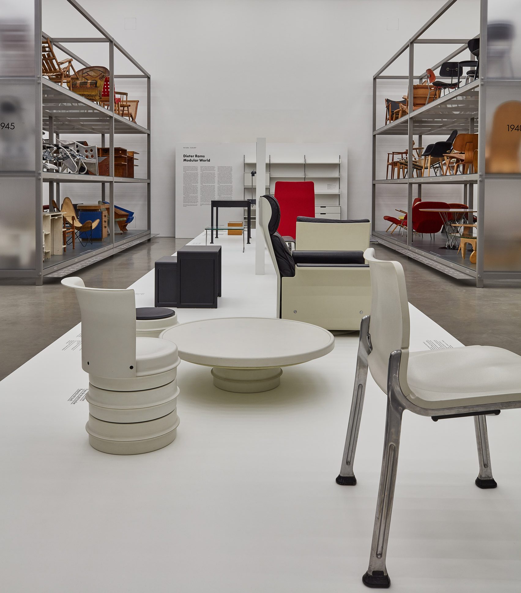 Rams' furniture showcased in Modular World exhibition at Vitra Campus