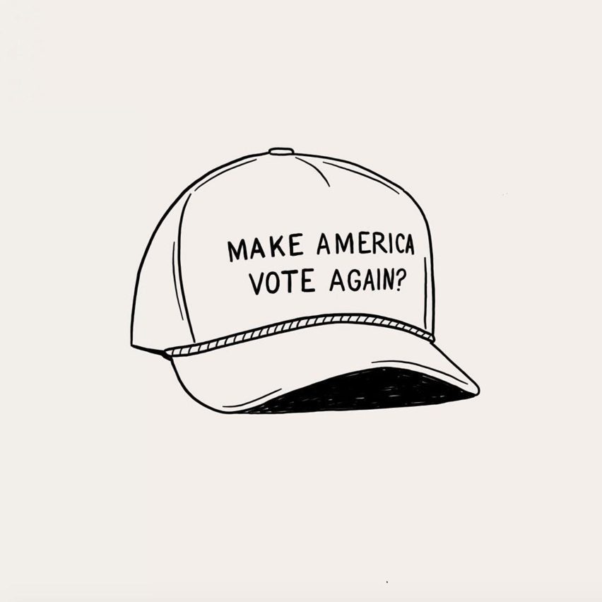 Make America Vote Again illustration