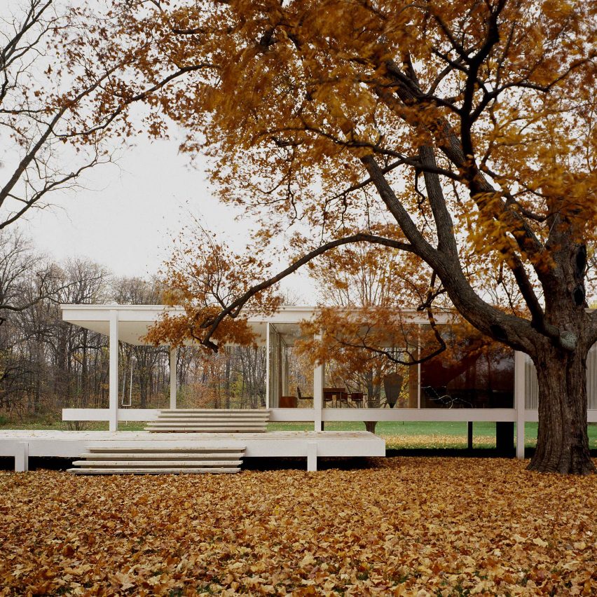 Farnsworth House by Mies van der Rohe