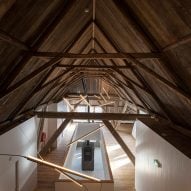 Piet Hein Eek and Iggie Dekkers convert Friesian barn into rustic guesthouse