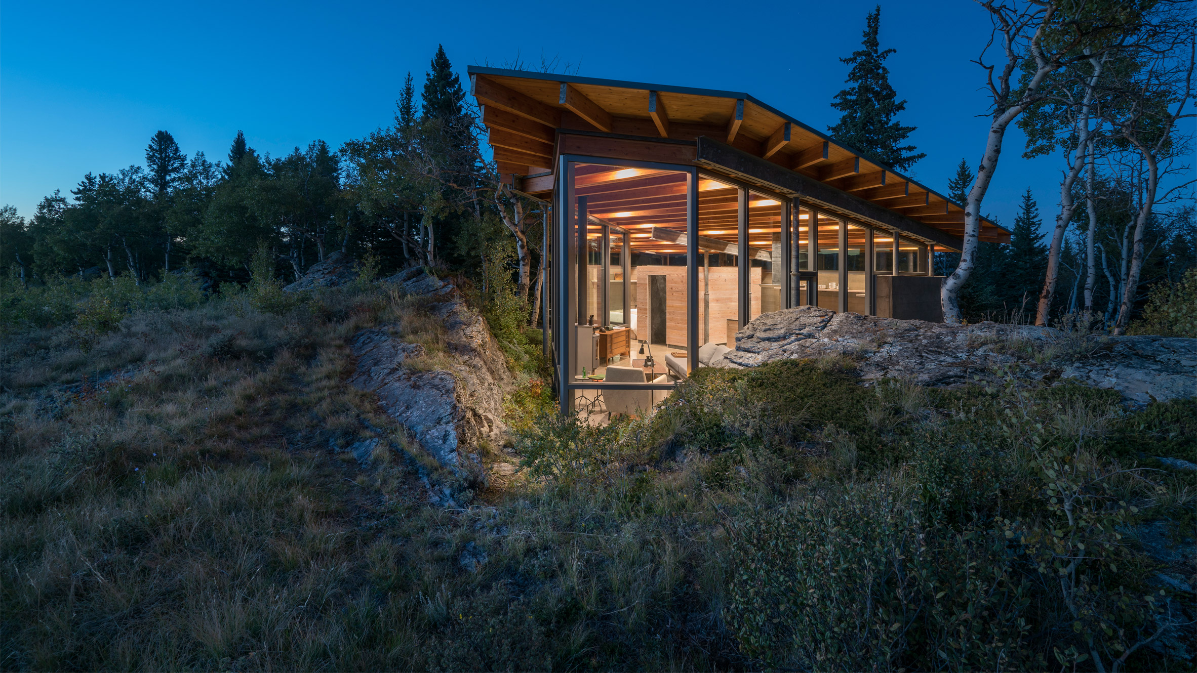 Rock House by Cutler Anderson Architects