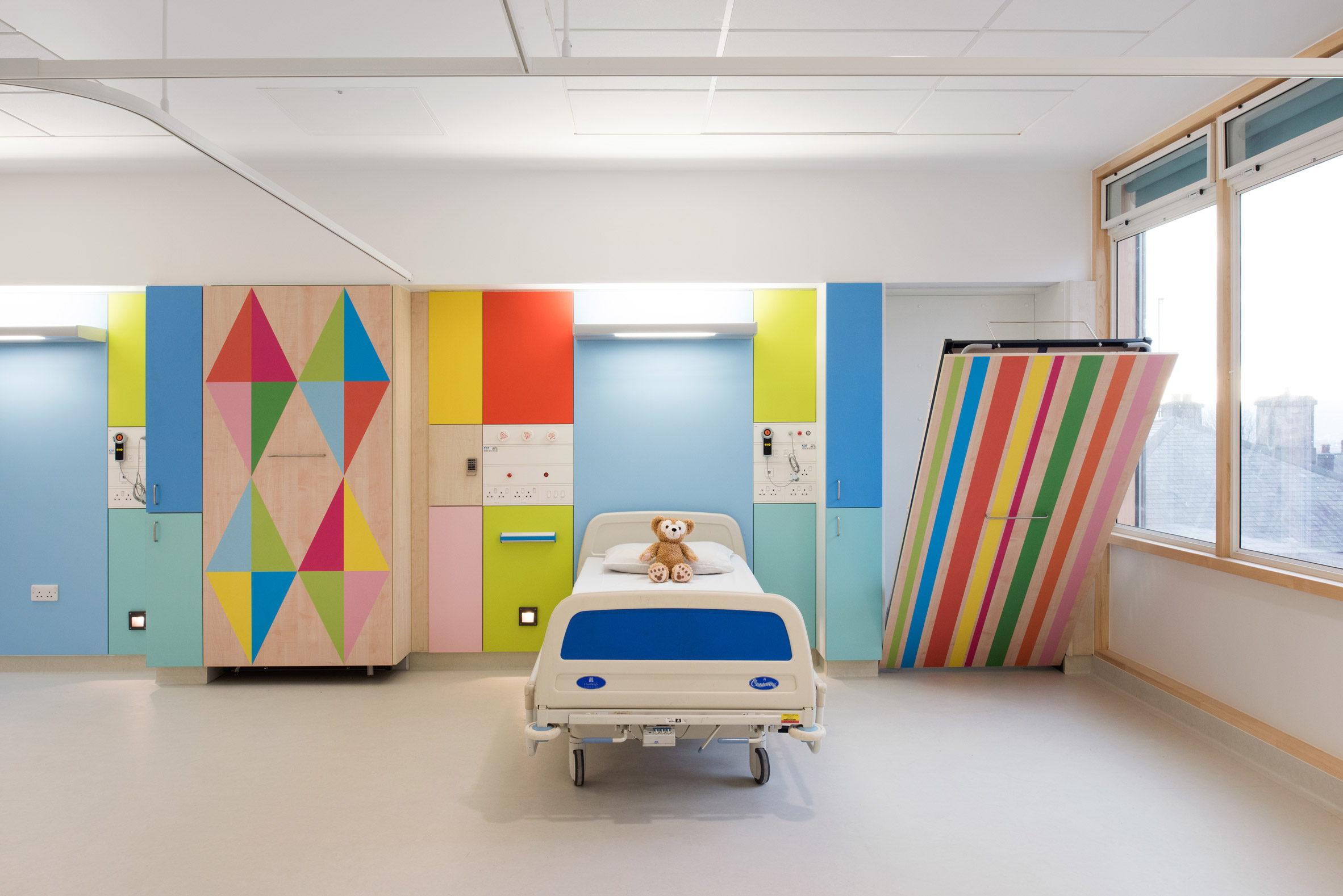 Sheffield Children's Hospital by Morag Myerscough