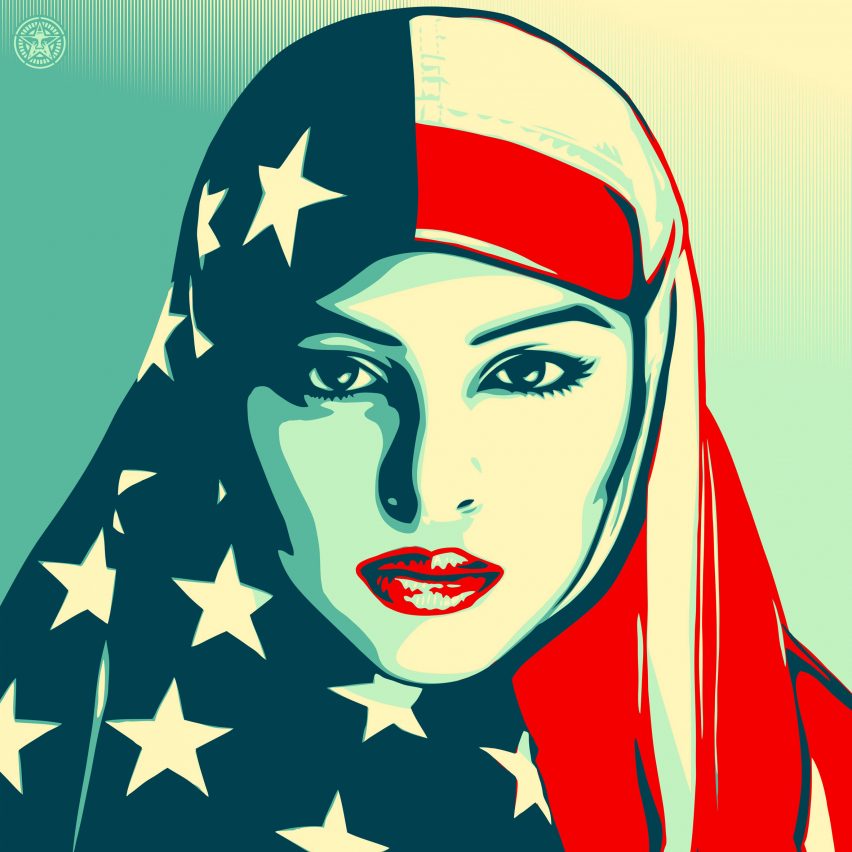 We The People poster by Shepard Fairey