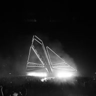 Es Devlin's folding star destroyer looms over The Weeknd's world tour