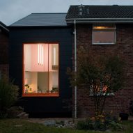 Lipton Plant's Ugly House is a 1970s property with a black and orange extension