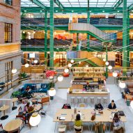 WeWork opens "whimsical" co-working space in former opium factory