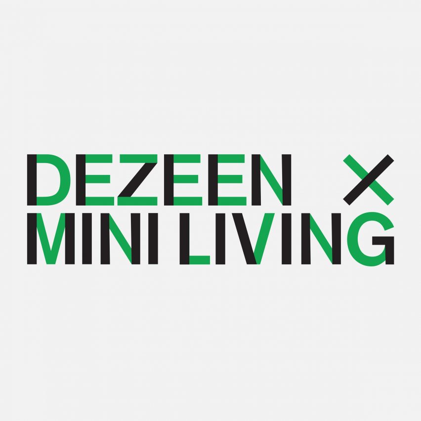 Dezeen x MINI Living Initiative logo