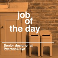 Job of the day: senior designer at PearsonLloyd