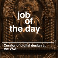 Job of the day: curator of digital design at the V&A
