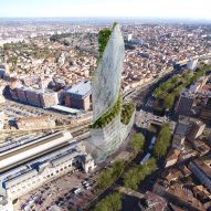 Studio Libeskind to build twisted garden tower in Toulouse