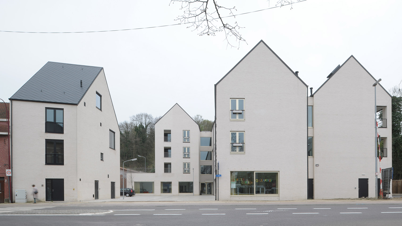 DRDH and adVVT complete elderly home in Belgium featuring pared-back  finishes and open-air courtyards