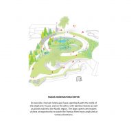 Plan of Panda House by Bjarke Ingels Group