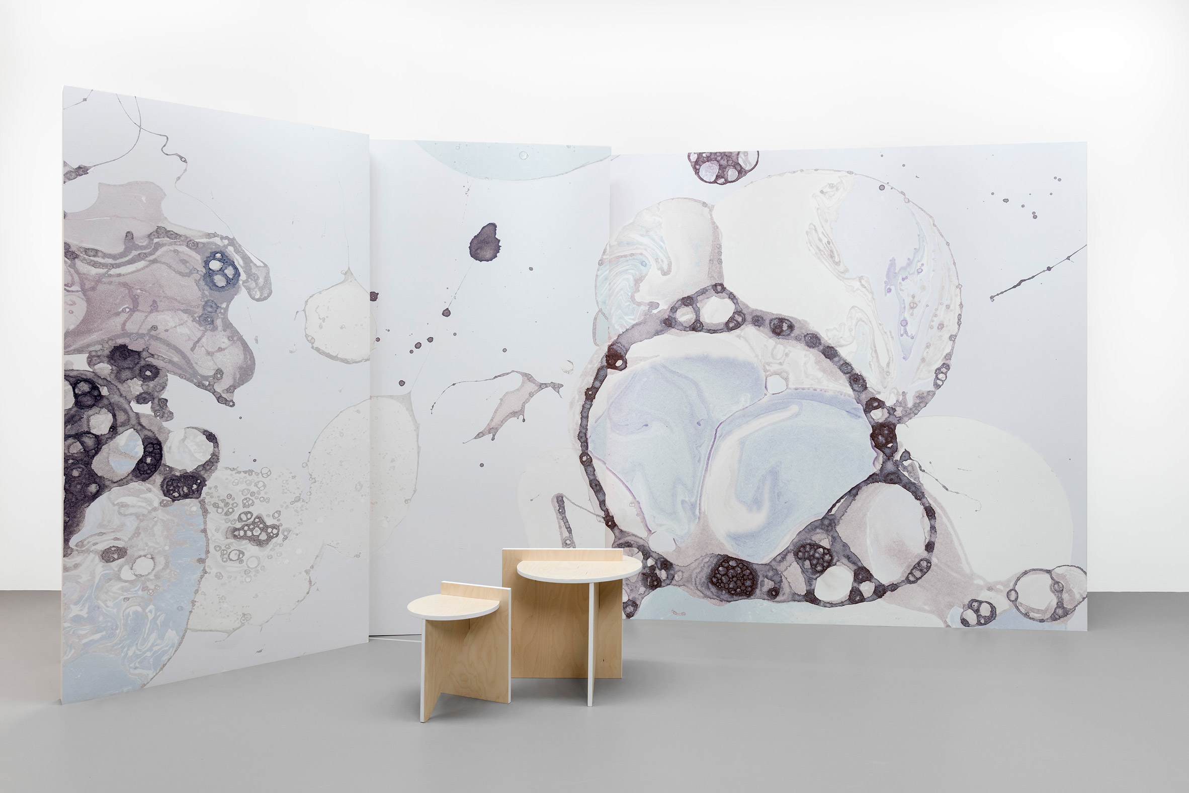 Lindsey Adelman and Calico Wallpaper use salt to pattern products