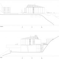 Elevation of GZ House by Studio Cáceres Lazo