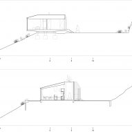 Plan of GZ House by Studio Cáceres Lazo