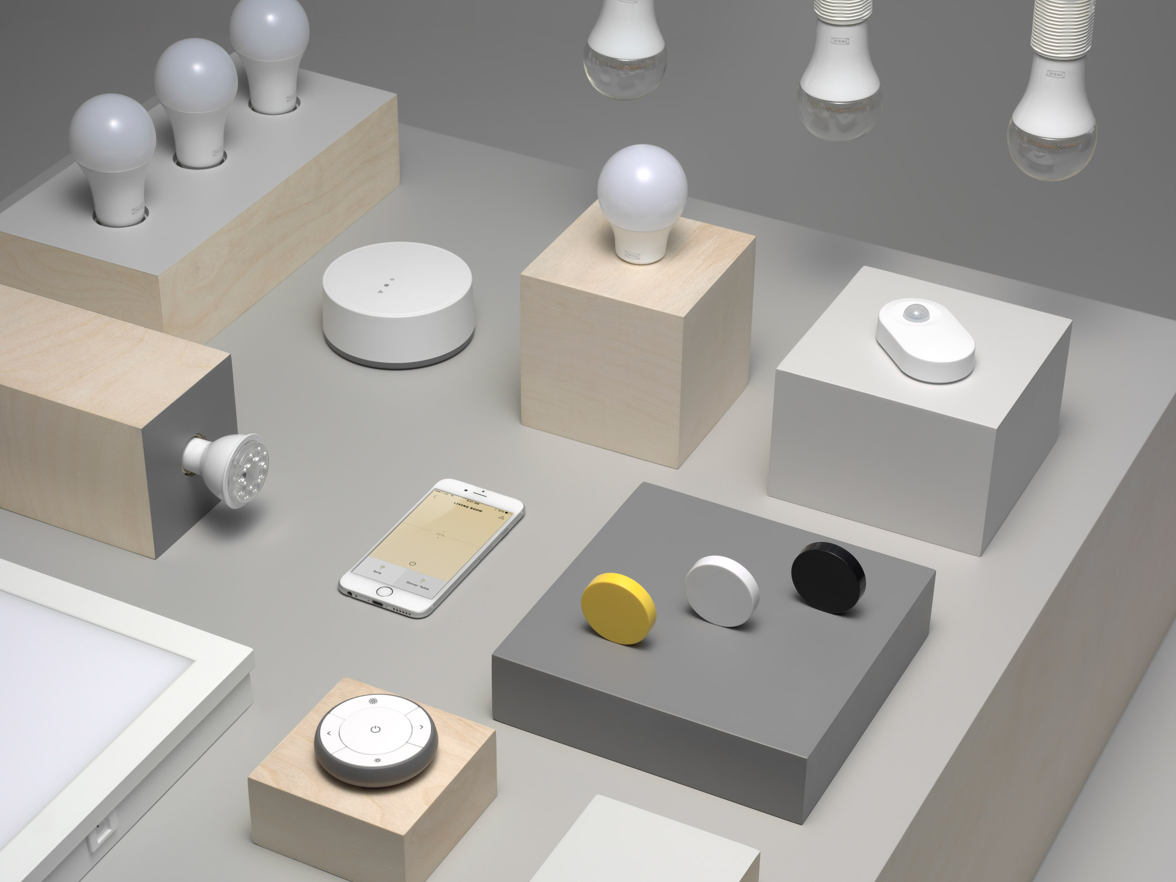 ventures into smart home with Trådfri lighting