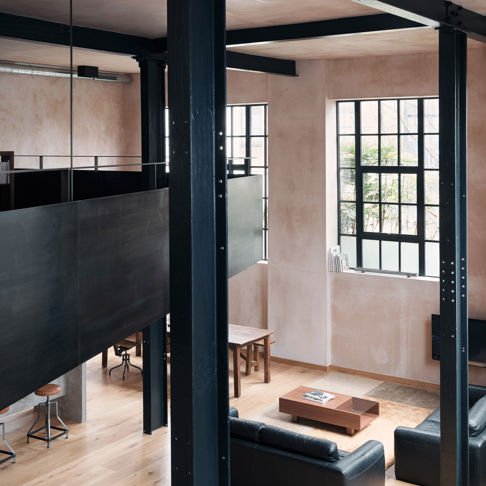 10 popular homes from Dezeen's Pinterest boards that reference their industrial past