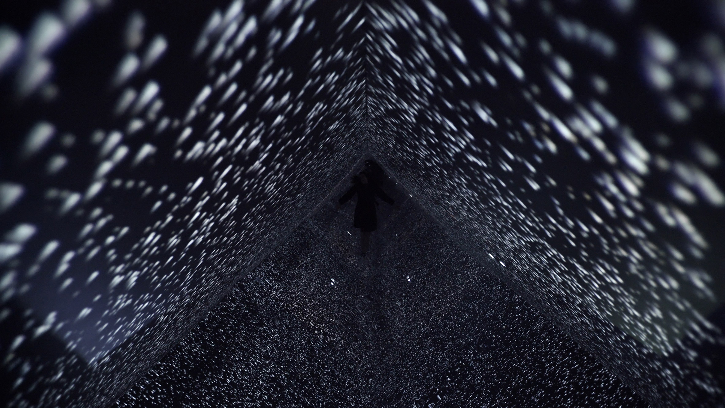 Refik Anadol's Infinity installation at SXSW immerses visitors in patterns of light