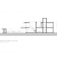 Plan for Sierra Fria house by JJRR Arquitectura