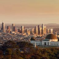Los Angeles skyline in 2030