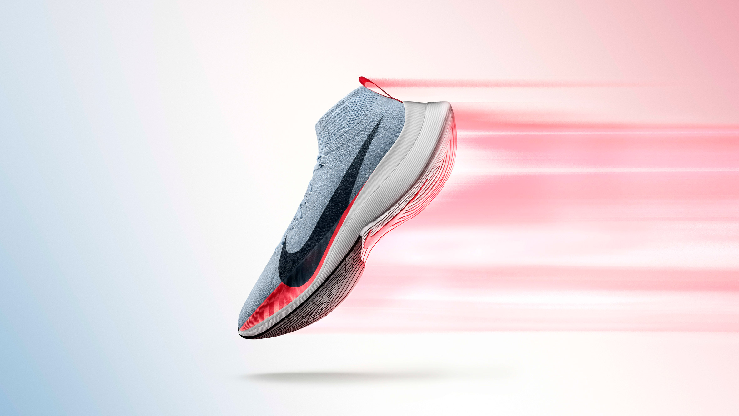 Nike designs shoe ever" to break for marathon running