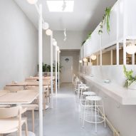 Biasol creates Melbourne cafe interior based on 1950s Greek delicatessens