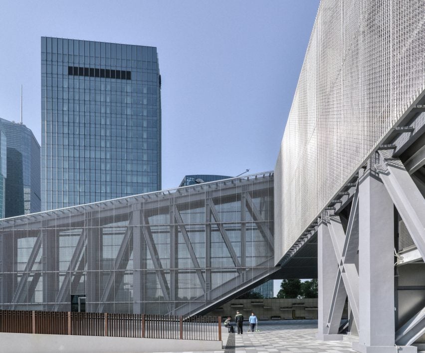 Shanghai Lujiazui Harbour City Exhibition Centre by OMA