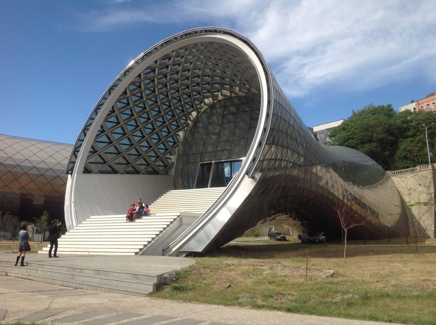 Tbilisi Music Thether and Concert Hall by Fuksas