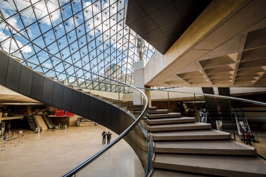 Im Peis Grande Louvre Receives Aia 25 Year Award Free Autocad Blocks And Drawings Download Center 6616