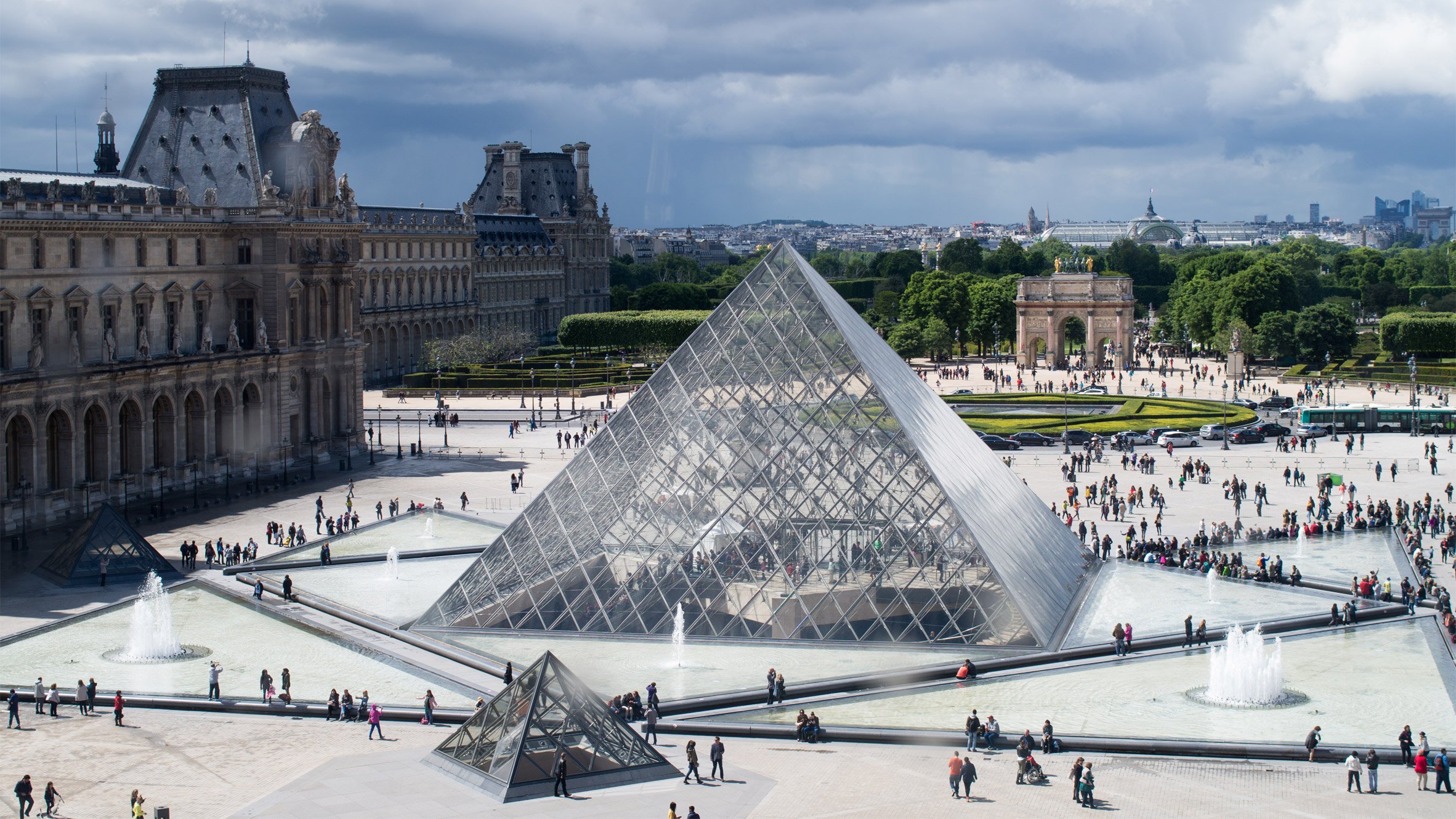 The Grande Louvre by IM Pei