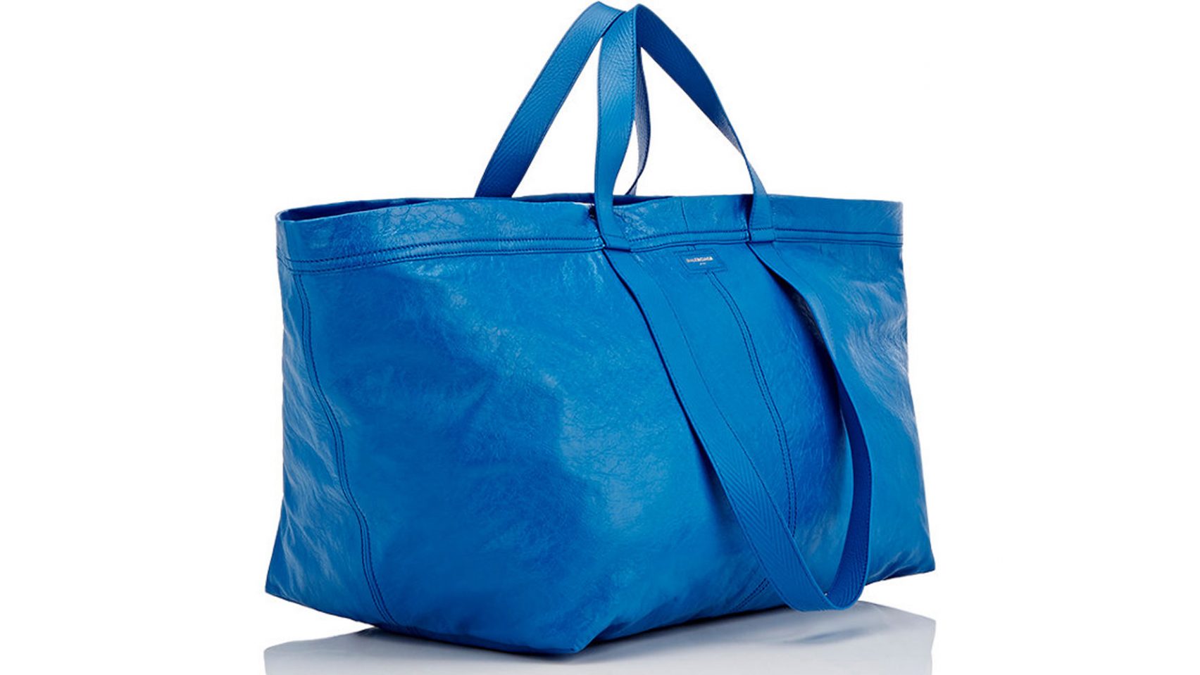 Balenciaga sells 1 705 version of IKEA s blue tote bag worth 40p