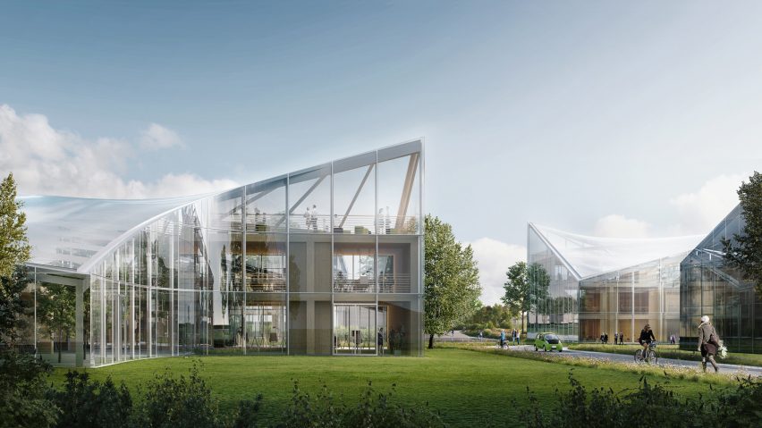 Green technology hub by Zaha Hadid Architects