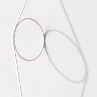 Formafantasma's Wire Ring lamp for Flos at Milan design week 2017