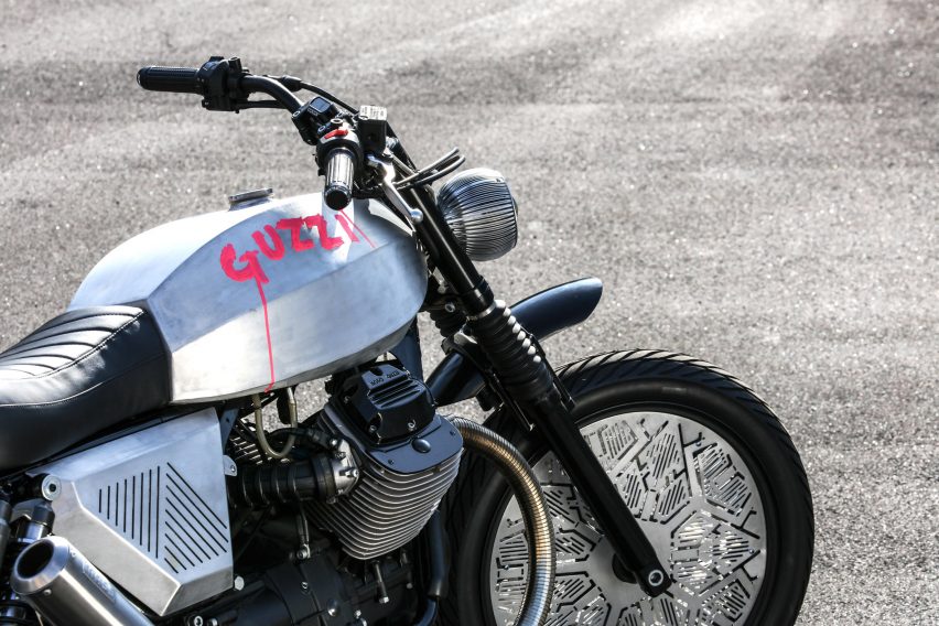 Tomoto Tom Dixon motorcycle for Moto Guzzi